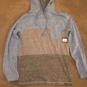 Air walk long sleeve shirt with hood